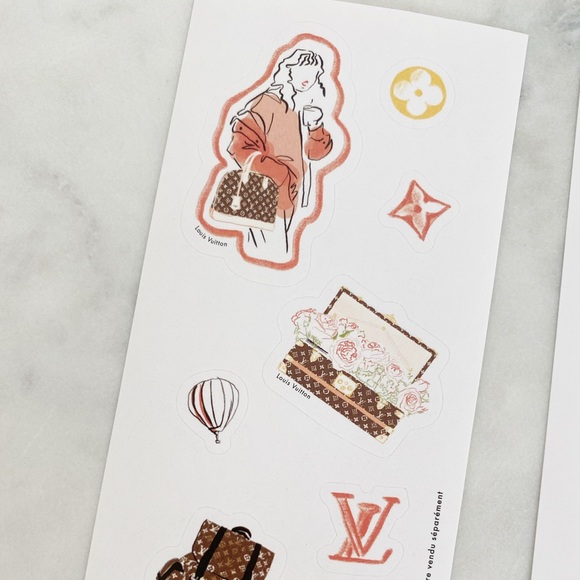 NEW Louis Vuitton Stickers - Picture 2 of 6